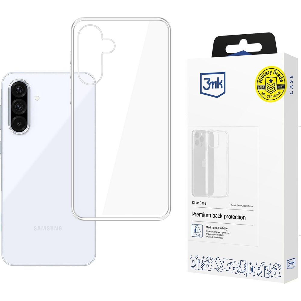 Etui 3mk Clear Case do Samsung Galaxy A36 5G<<br>Samsung Galaxy A56 5G, przezroczyste