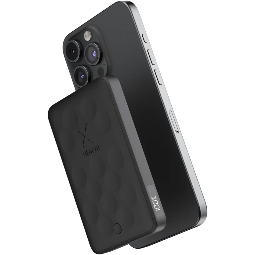 Magnetyczny powerbank indukcyjny XTORM Fuel 5 000 mAh, 18W, czarny