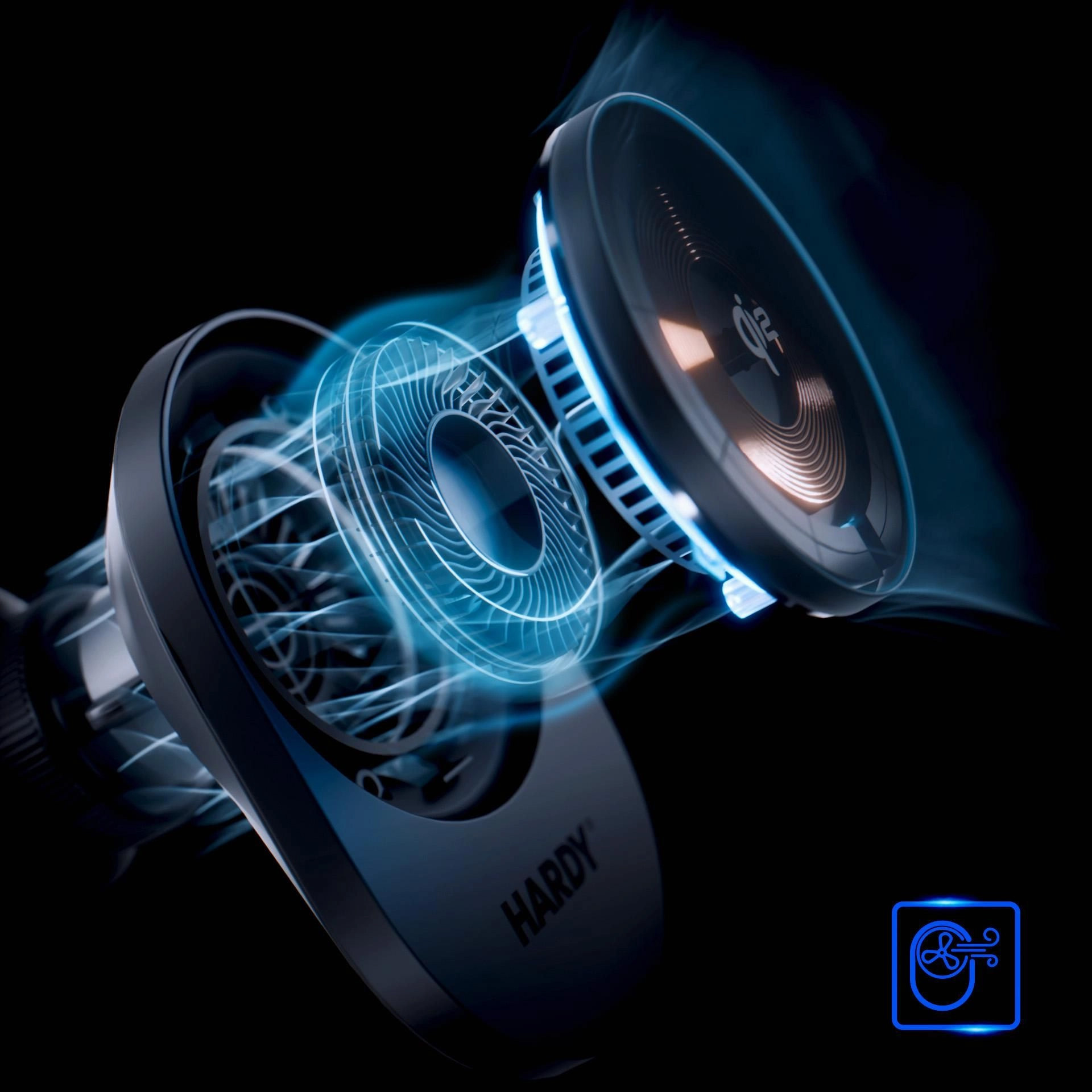 Uchwyt samochodowy do kratki nawiewu 3mk Hardy AeroCharger 15W Qi2/MagSafe, czarny