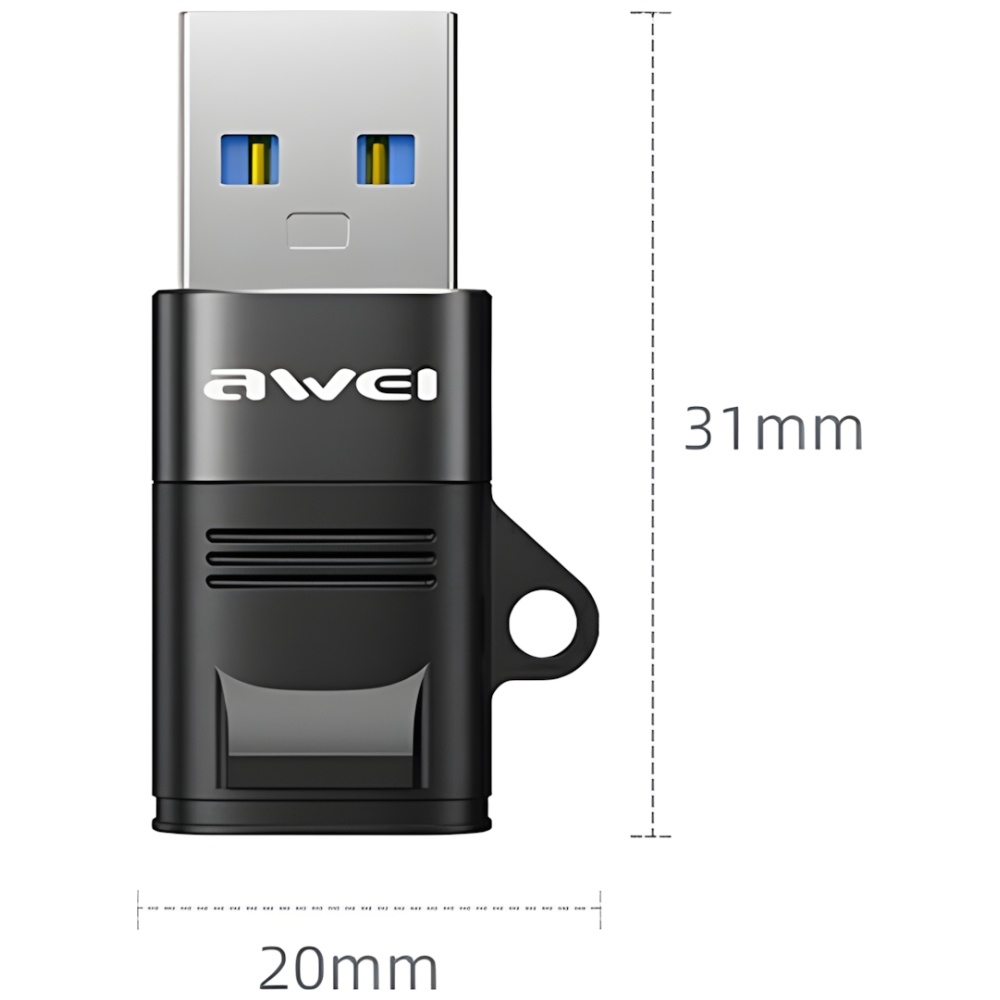 Adapter AWEI CL-13 USB-C/USB-A
