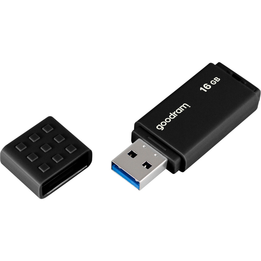 Pendrive USB-A 3.2 Gen 1, Goodram UME3 16GB, 60MB/s, czarny