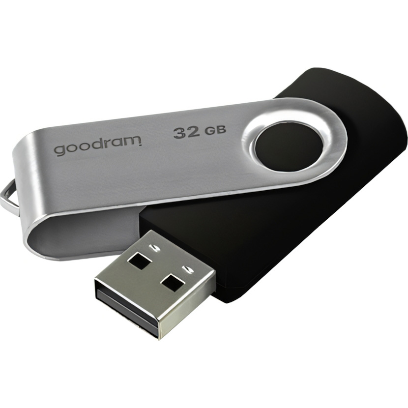 Pendrive USB-A 2.0, Goodram UTS2 Twister 32GB, 20MB/s, czarny