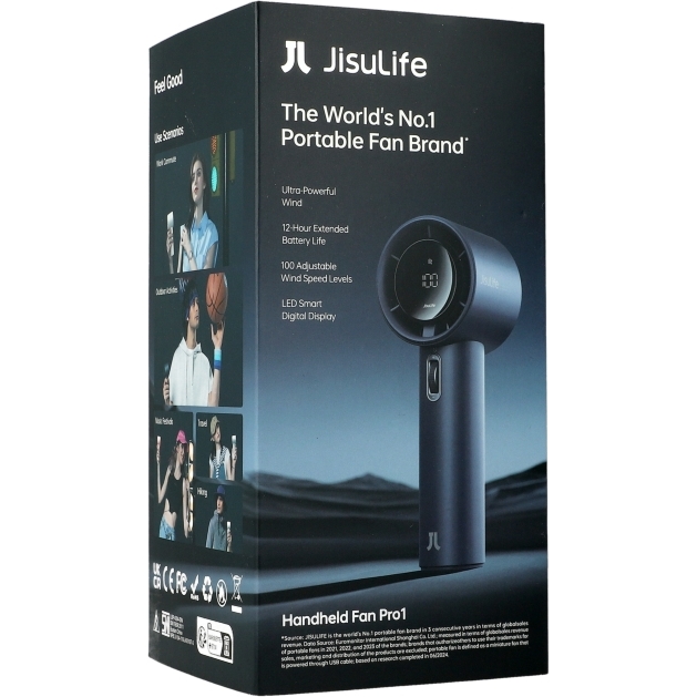 Wiatrak JisuLife Handheld Fan Pro1 FA53 3600 mAh, białe.