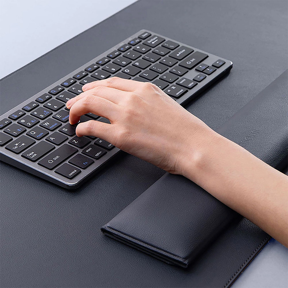 Podkładka na biurko Baseus MagPro Series II z podpórką na nadgarstek, czarna