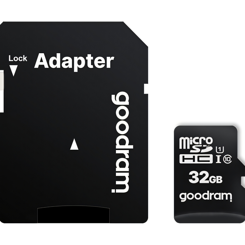 Karta pamięci 32GB microSDHC, Goodram M1AA UHS-I U1 C10 100MB/s + adapter