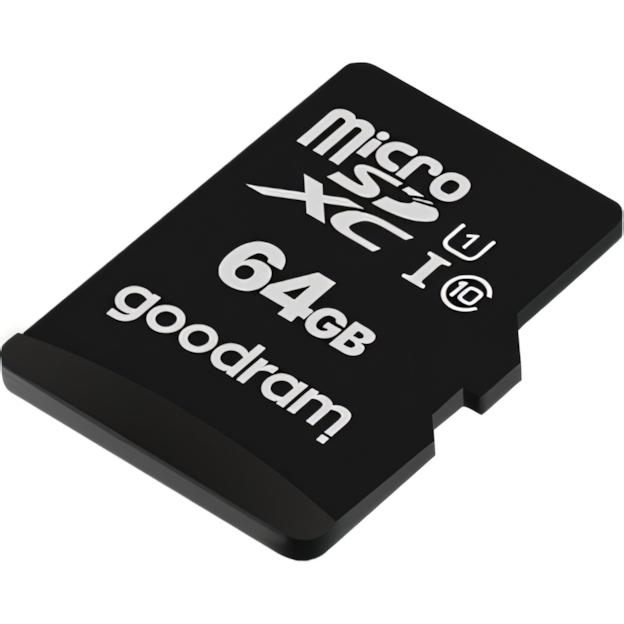 Karta pamięci 64GB microSDXC, Goodram M1AA UHS-I U1 C10 100MB/s + adapter