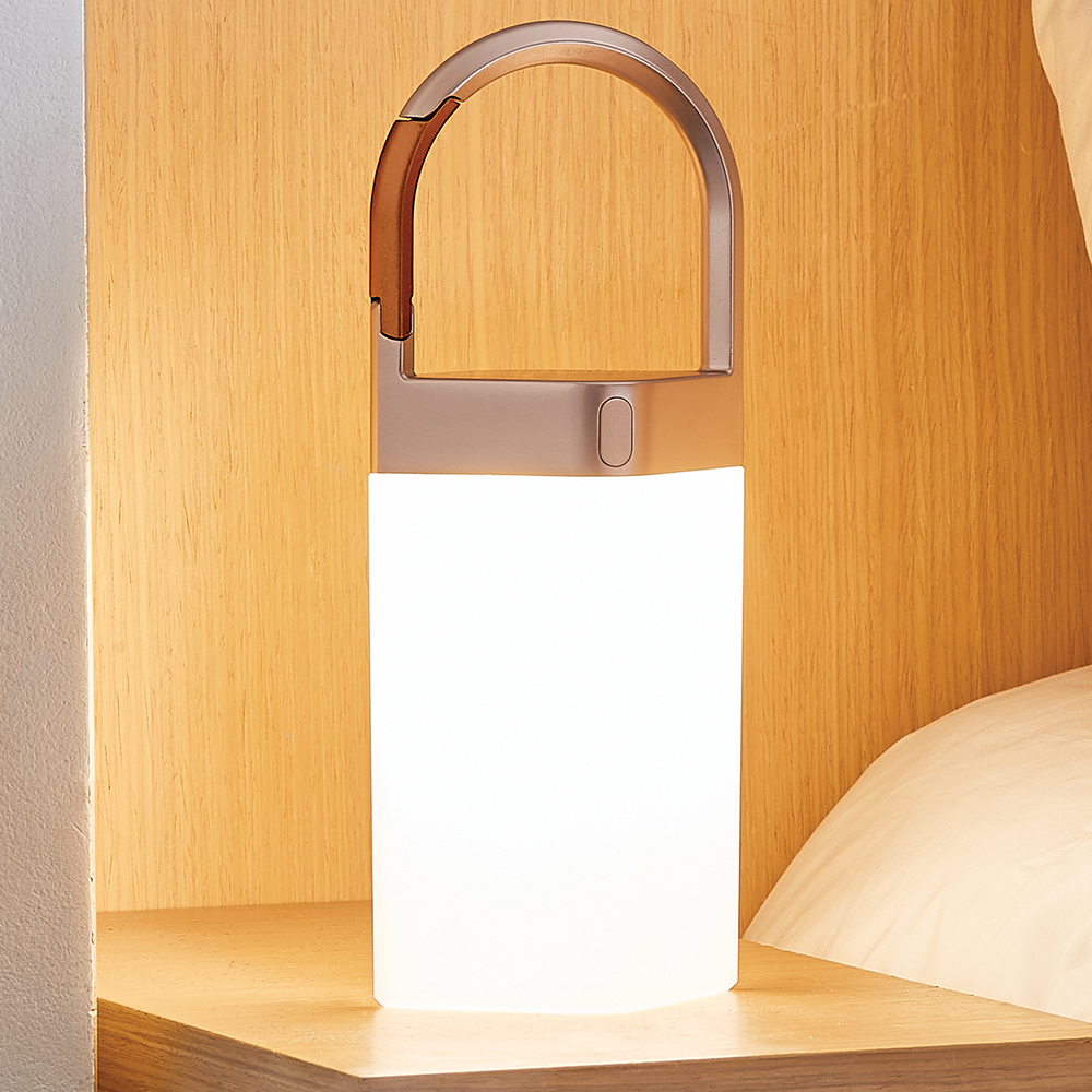 Lampa bezprzewodowa LED Lexon Horizon, złota