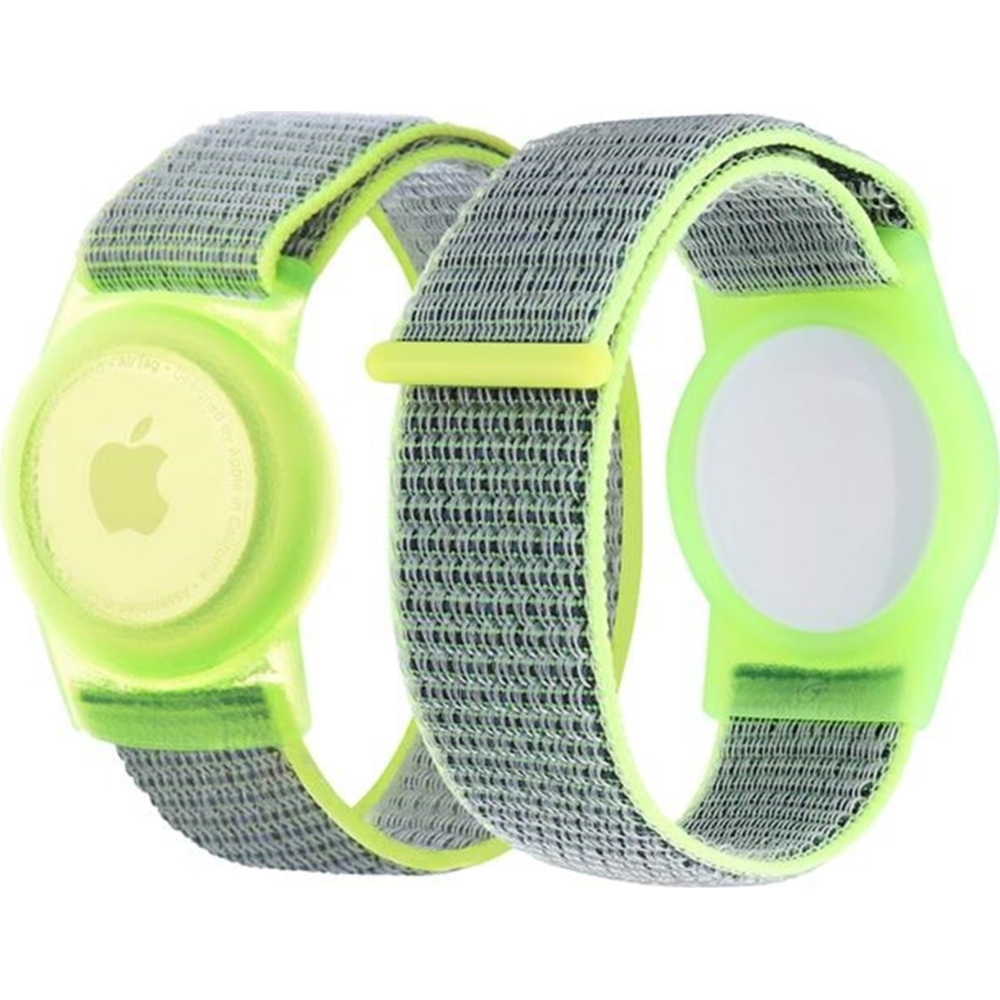 Pasek z etui do Apple AirTag Mobile Origin AirTag Strap, zielony-nenowy