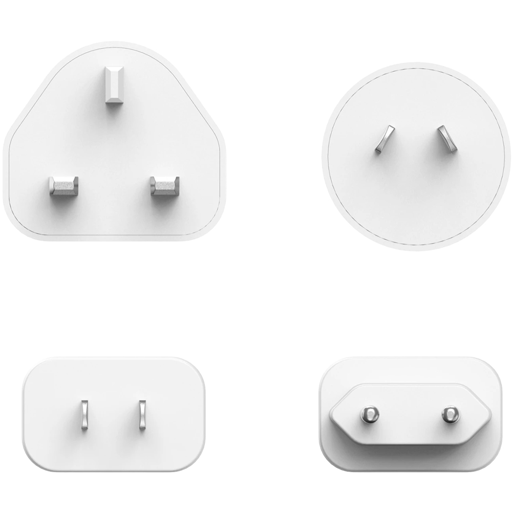 Mobile Origin Travel Charger MO14, zabezpieczenia, ochrona urządzeń, stabilne ładowanie, bezpieczna podróż, białe