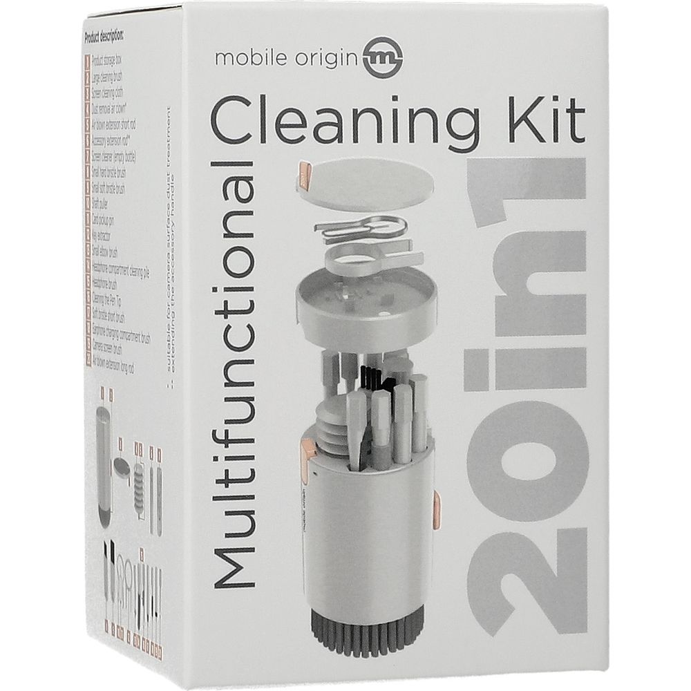 Zestaw 20 w 1 do czyszczenia elektroniki Mobile Origin Multifunctional Cleaning Kit