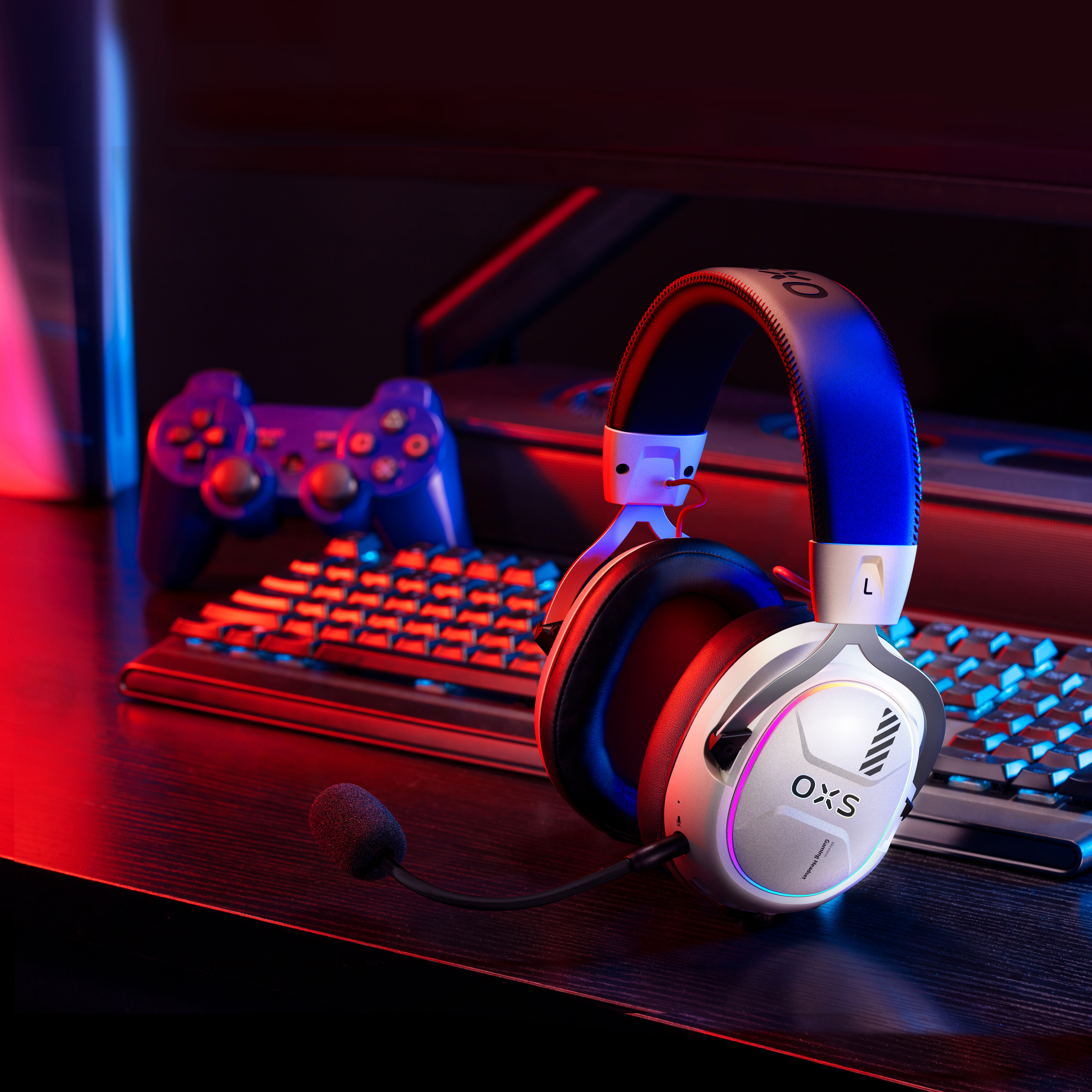 słuchawki, gamingowe, 7.1, przestrzenny, dźwięk, cod, cs, progamer