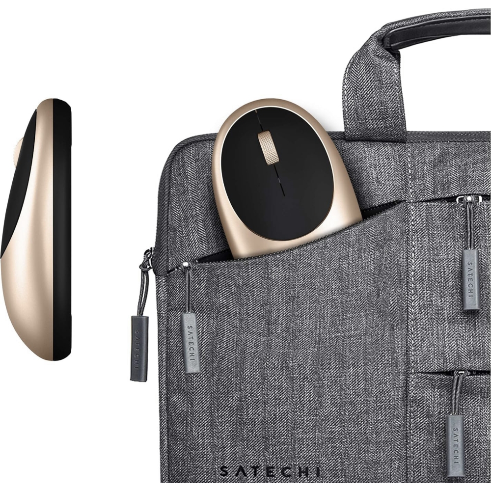 Bezprzewodowa mysz Satechi M1 Bluetooth 5.0 w kolorze Gold (czarno-złota)