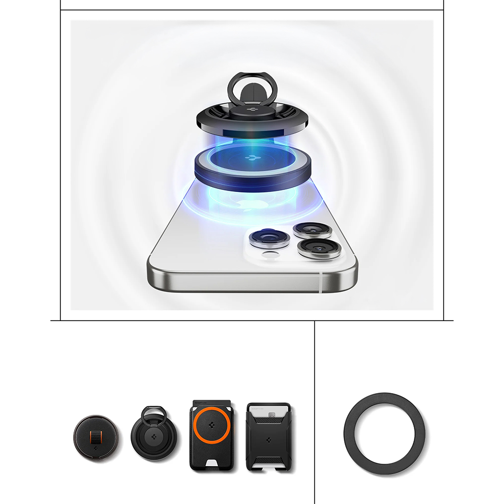Spigen Selfie Stick Tripod, mobilny mini statyw kontroler zdjęć selfie, pewny, czarny