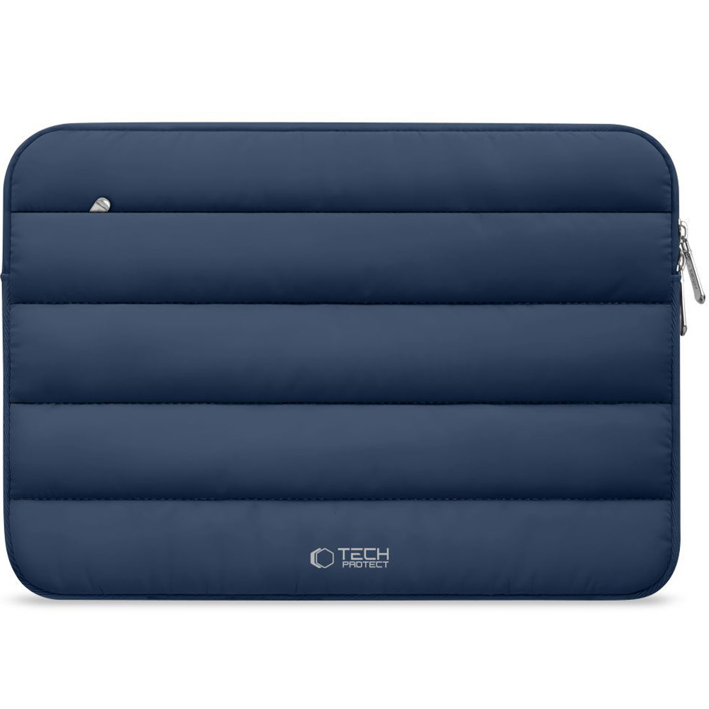 Uniwersalne etui na laptopa 13"-14", Tech-Protect Fluffy, granatowe