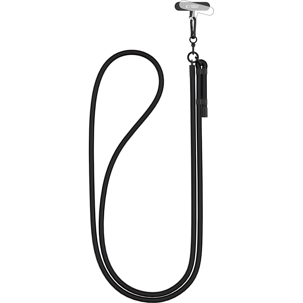 Uniwersalna smycz strap crossbody do telefonu Tech Protect C1S, czarny. 