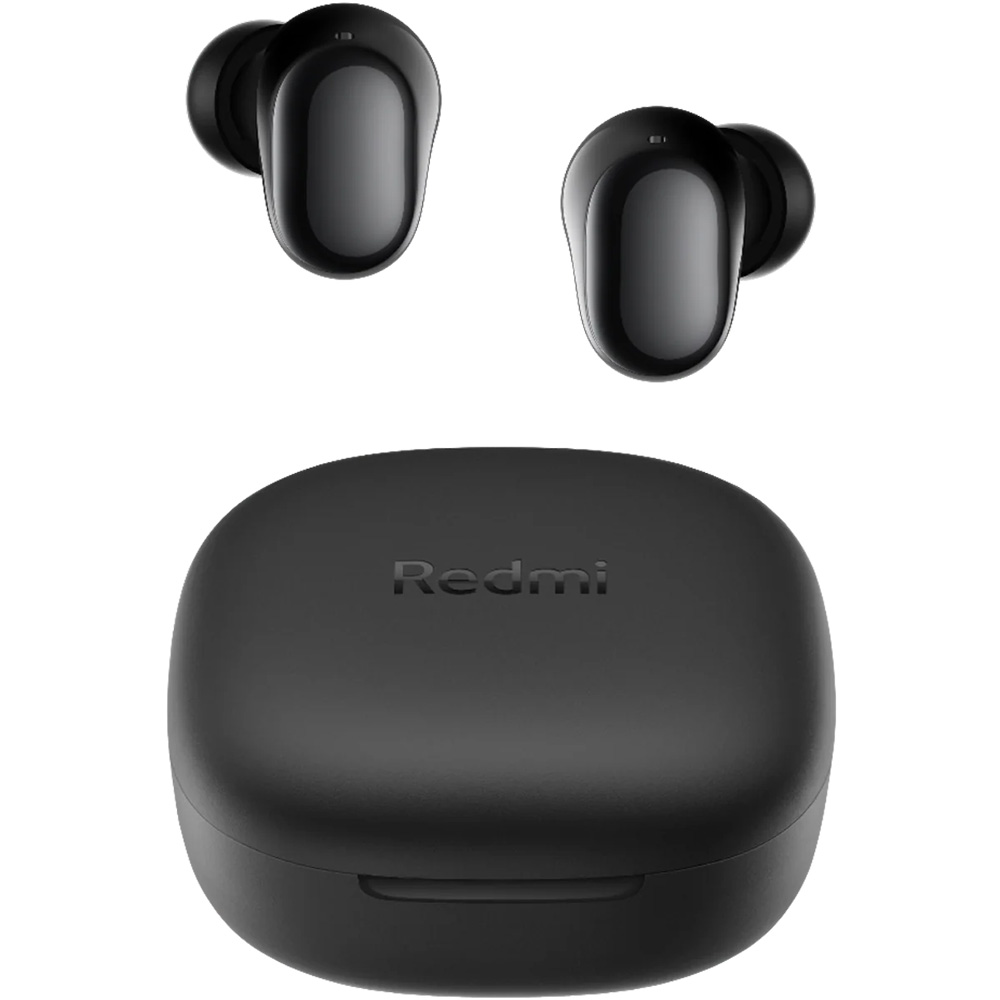 Bezprzewodowe słuchawki dokanałowe Xiaomi Redmi Buds 6 Play, czarne