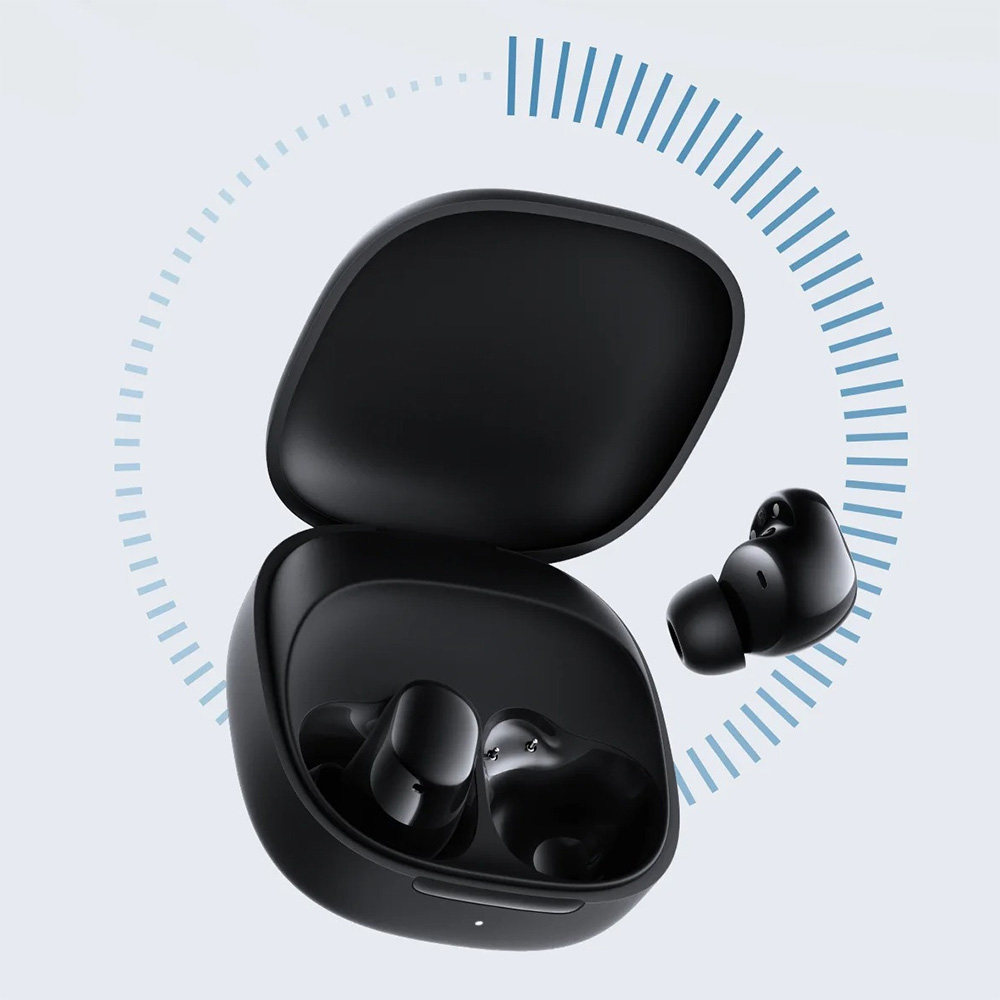 Bezprzewodowe słuchawki dokanałowe Xiaomi Redmi Buds 6 Play, czarne