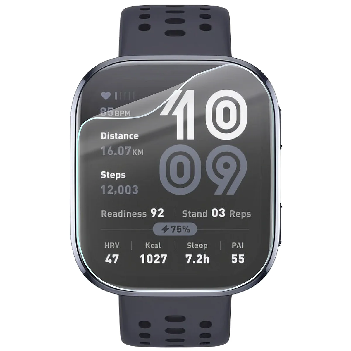 Folia hydrożelowa Bizon Watch Film HydroFlex do Amazfit Bip 6 na zegarku