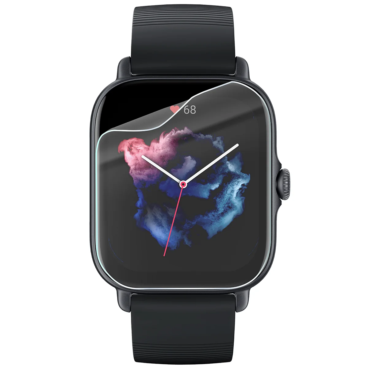 Folia hydrożelowa Bizon Watch Film HydroFlex do Amazfit GTS 3 na zegarku