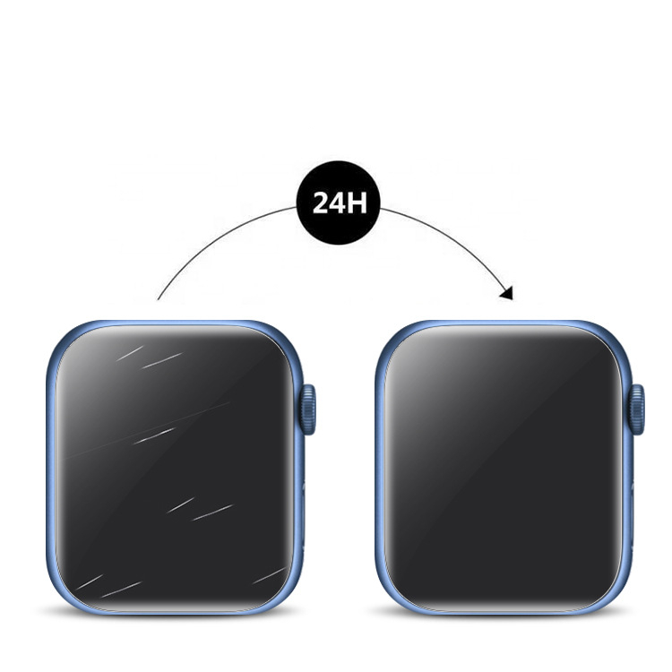 Folia hydrożelowa Bizon Watch Film Hydrogel Duo v2 dla Apple Watch Ultra 4/3/2/1 49 mm, 2 sztuki