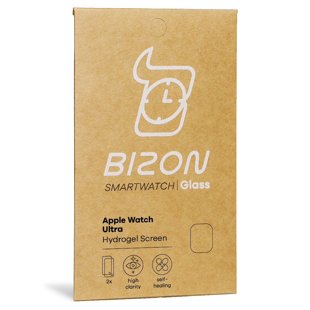 Folia hydrożelowa Bizon Watch Film Hydrogel Duo dla Watch Ultra 4/3/2/1 49 mm, 2 sztuki