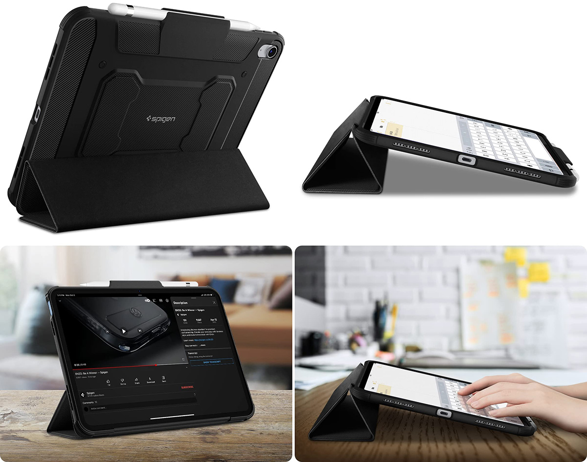 Schutzhülle Spigen Rugged Armor Pro für iPad 10 10.9 2022