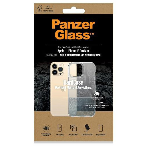 Schutzhülle PanzerGlass HardCase für iPhone 13 Pro max, transparent