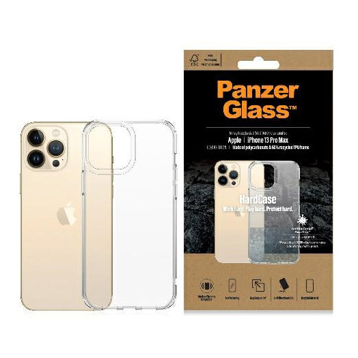 Schutzhülle PanzerGlass HardCase für iPhone 13 Pro max, transparent