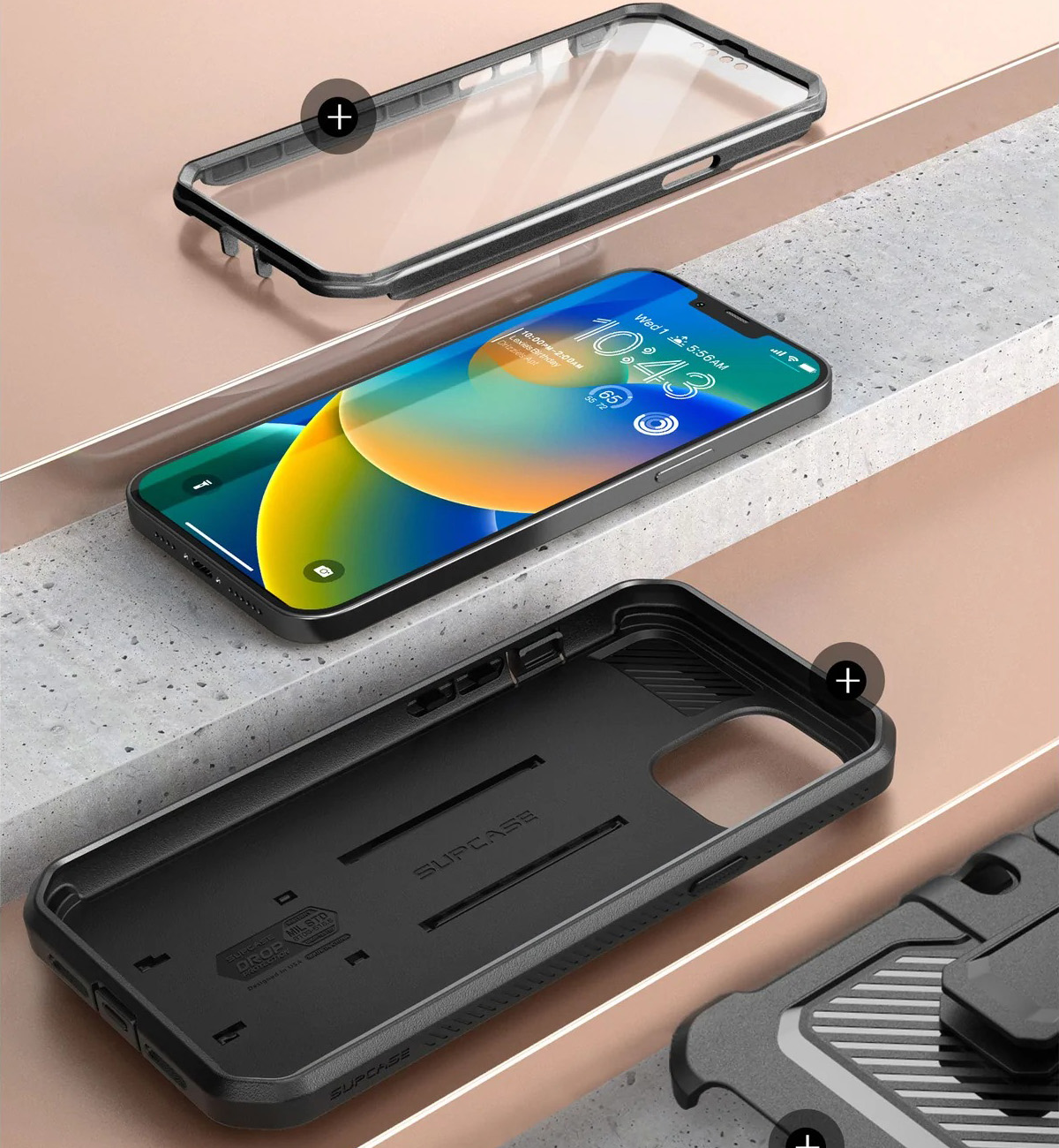 Hülle Supcase Unicorn Beetle Pro für iPhone 14