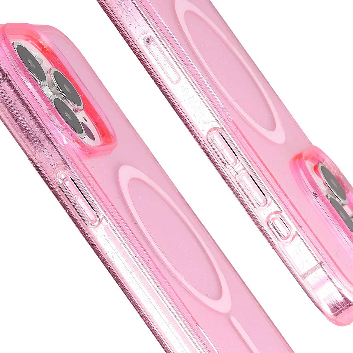 Konstrukcja etui Bizon Case SparklO do Apple iPhone 15 Pro Max