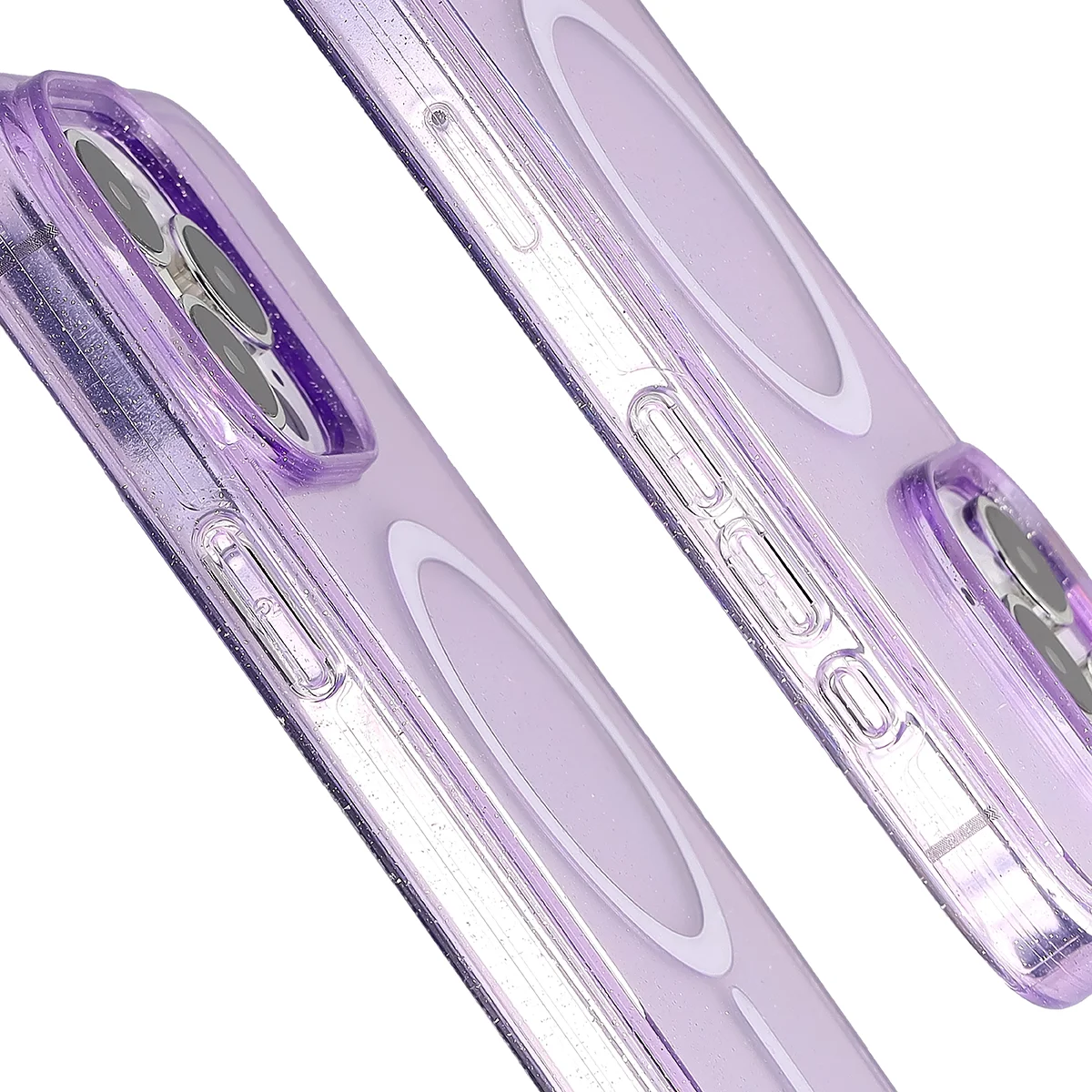 Konstrukcja etui Bizon Case SparklO do Apple iPhone 15 Pro Max