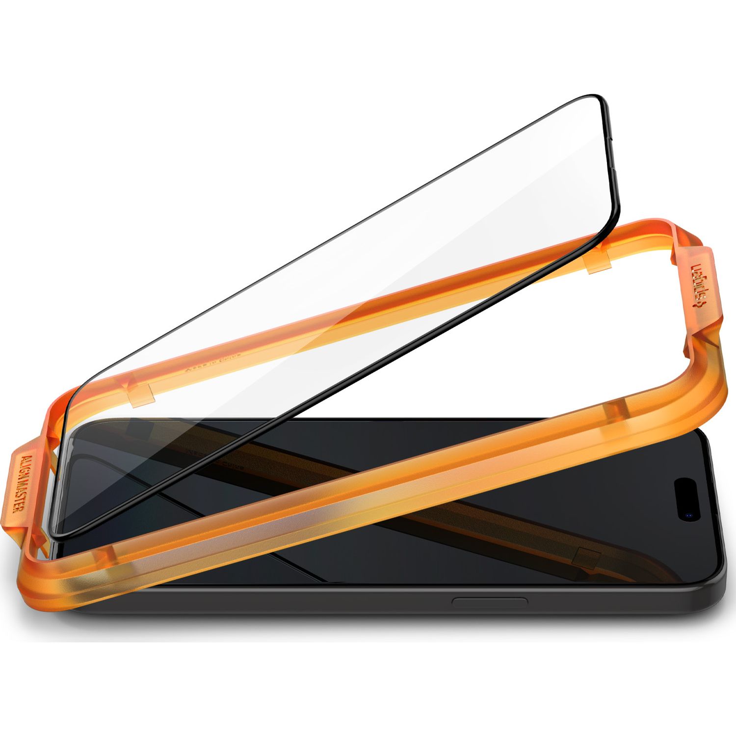 Glas Spigen Glas.tR FC AlignMaster 2-Pack für Apple iPhone 15 Pro Max