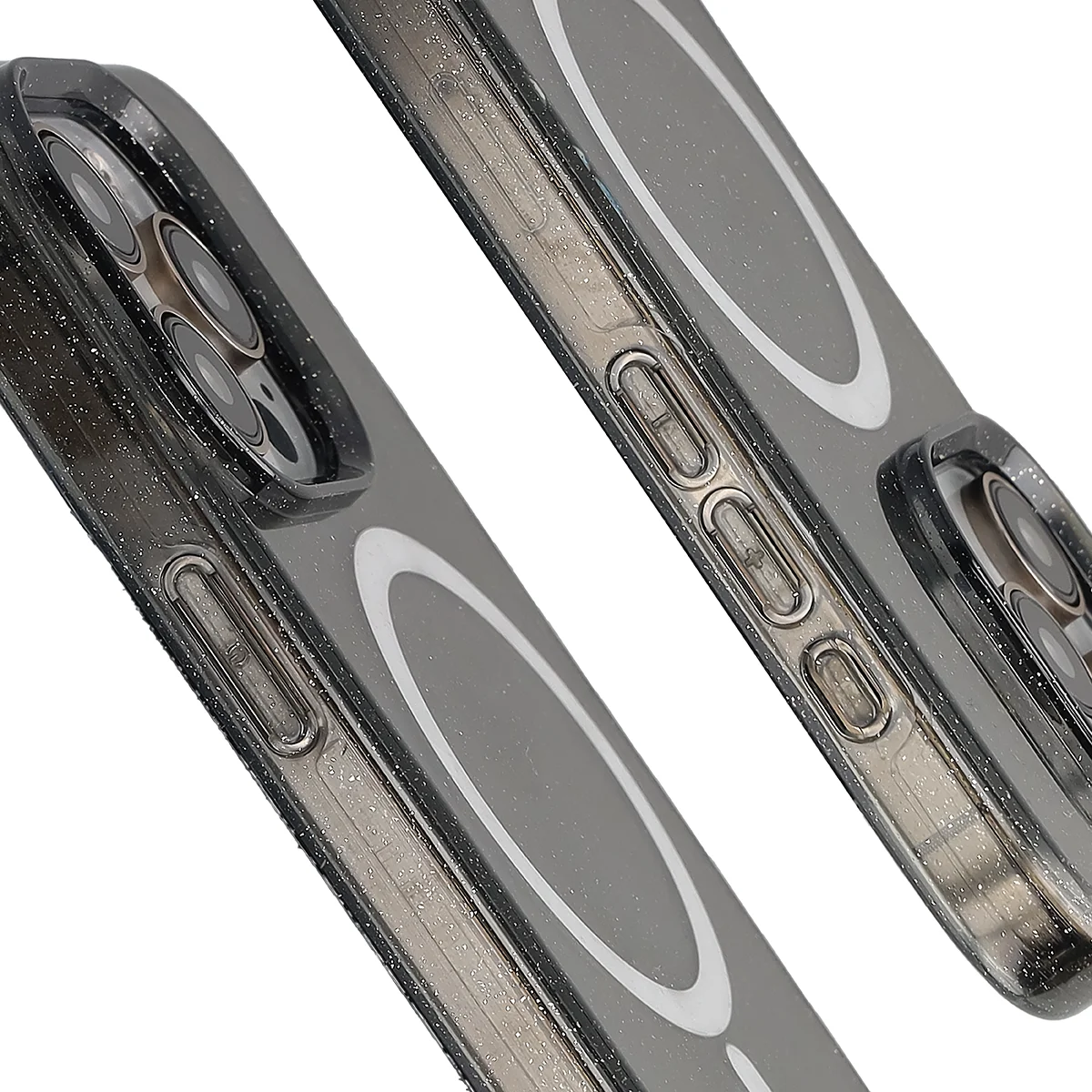 Konstrukcja etui Bizon Case SparklO do Apple iPhone 15 Pro