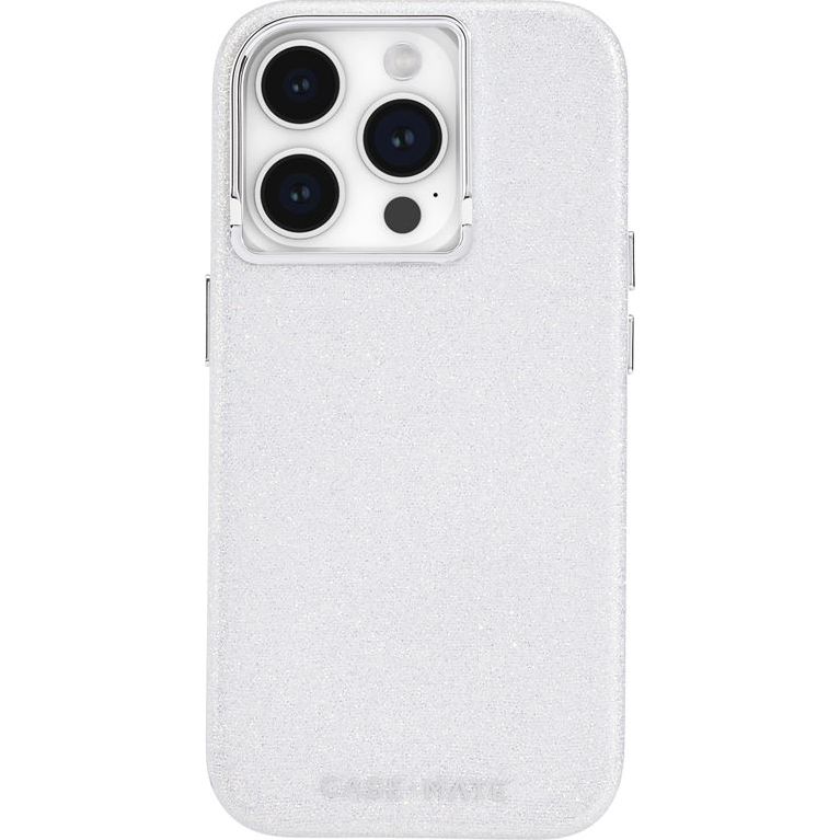 Чохол Case-Mate Shimmer Iridescent MagSafe для Apple iPhone 15 Pro, блискучий білий