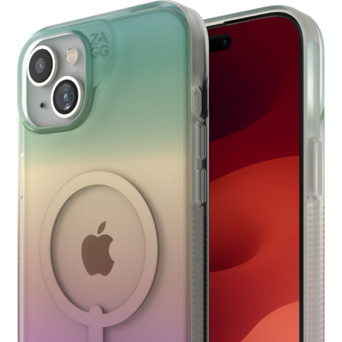 Etui Zagg Milan Snap do Apple iPhone 15 Pro, wielokolorowe