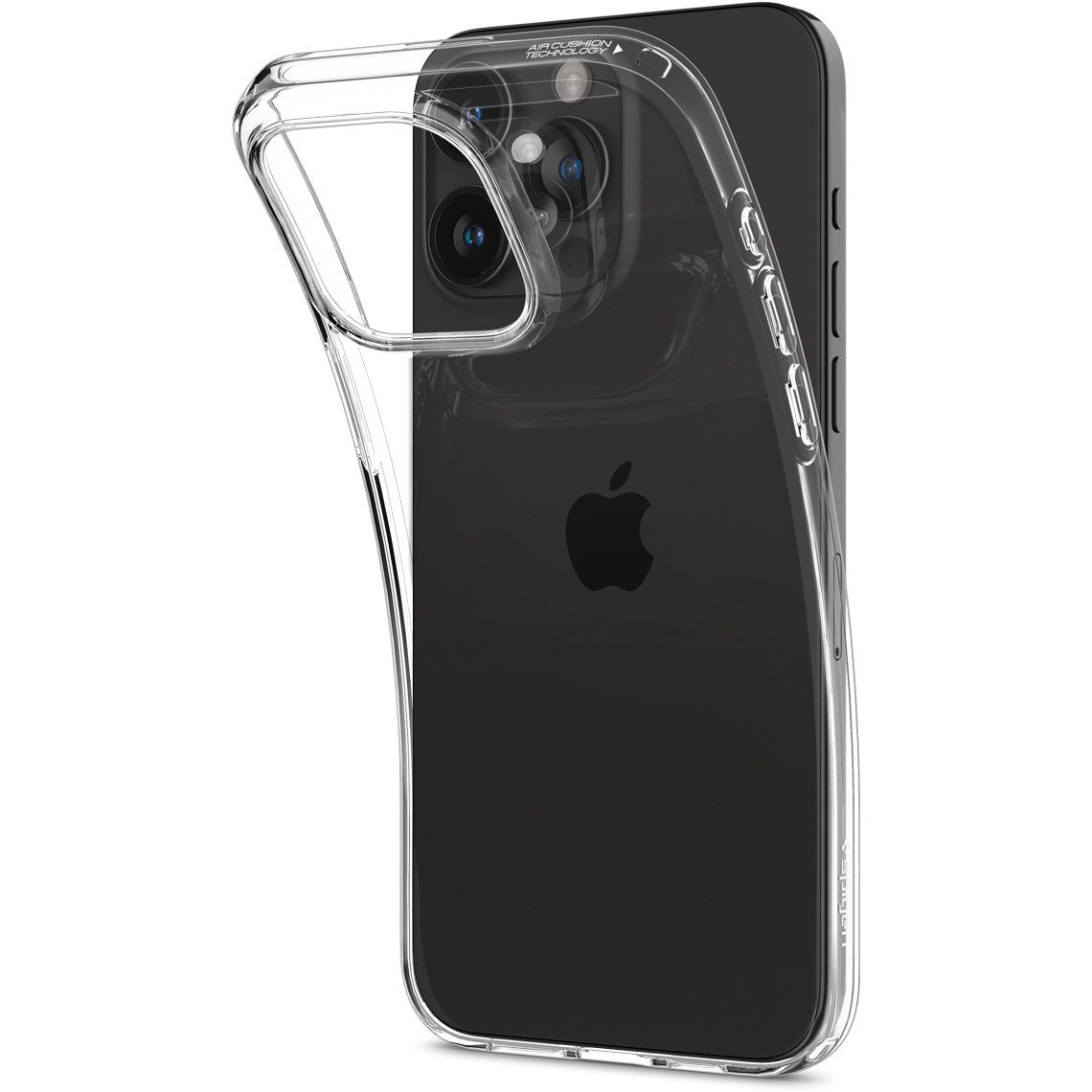 Schutzhülle Spigen Crystal Flex für Apple iPhone 15 Pro, Transparent