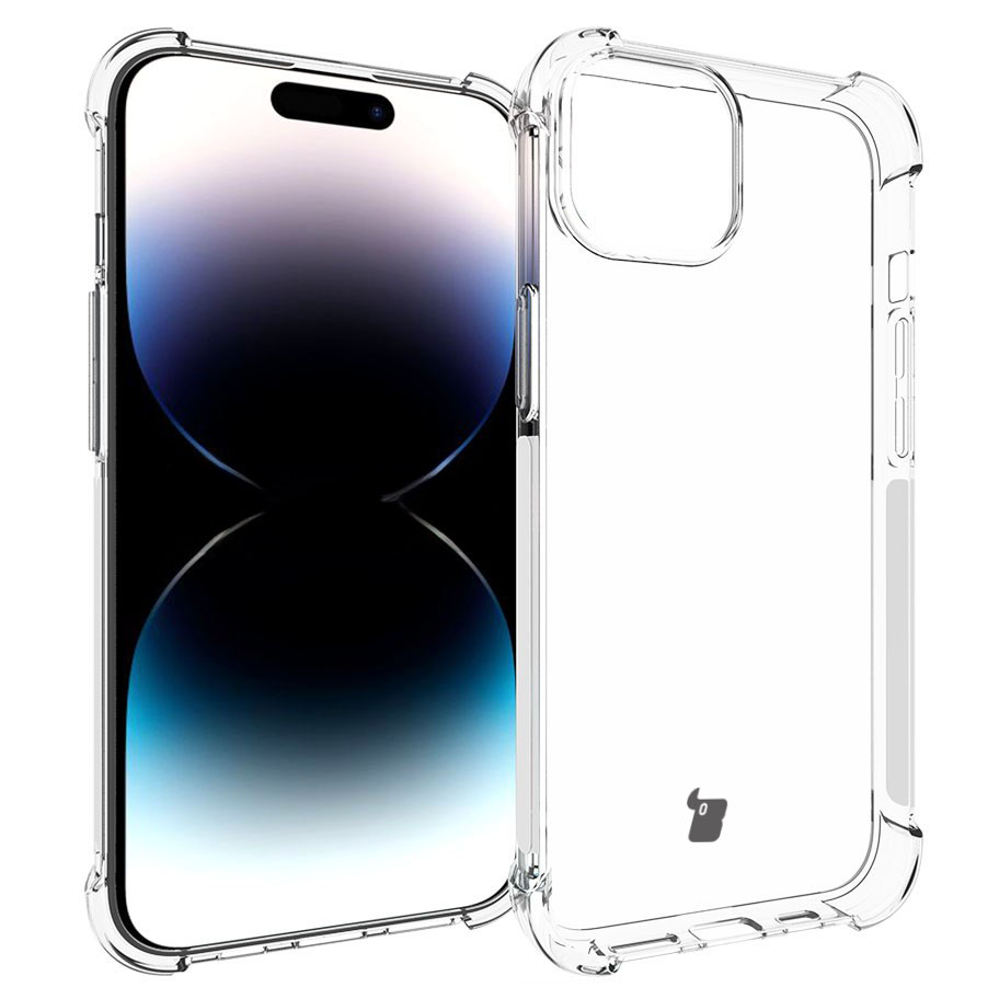 Hülle Bizon Case Clear + 2x Glas + Kameraschutz