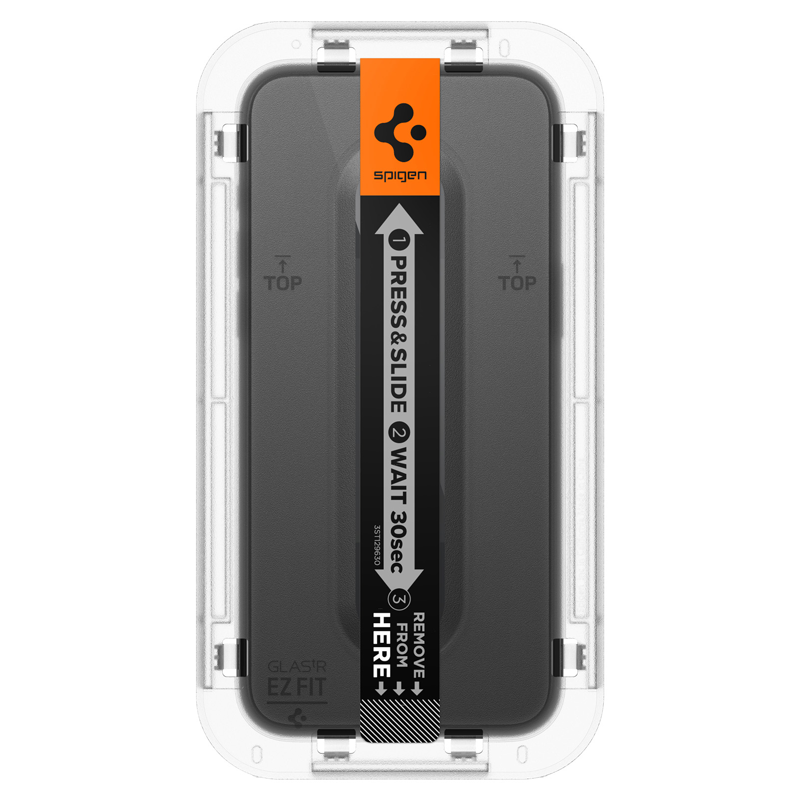 Glas für die Schutzhülle Spigen Glas.tR EZ Fit FC 1-Pack für Apple iPhone 15