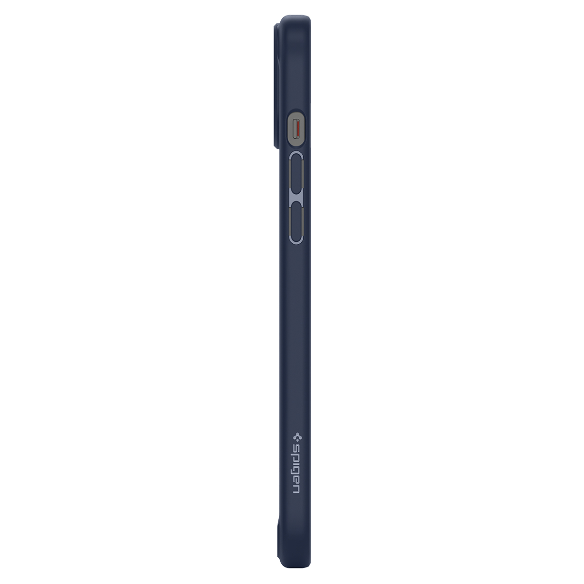 Schutzhülle Spigen Ultra Hybrid für Apple iPhone 15, Transparent-Dunkelblau