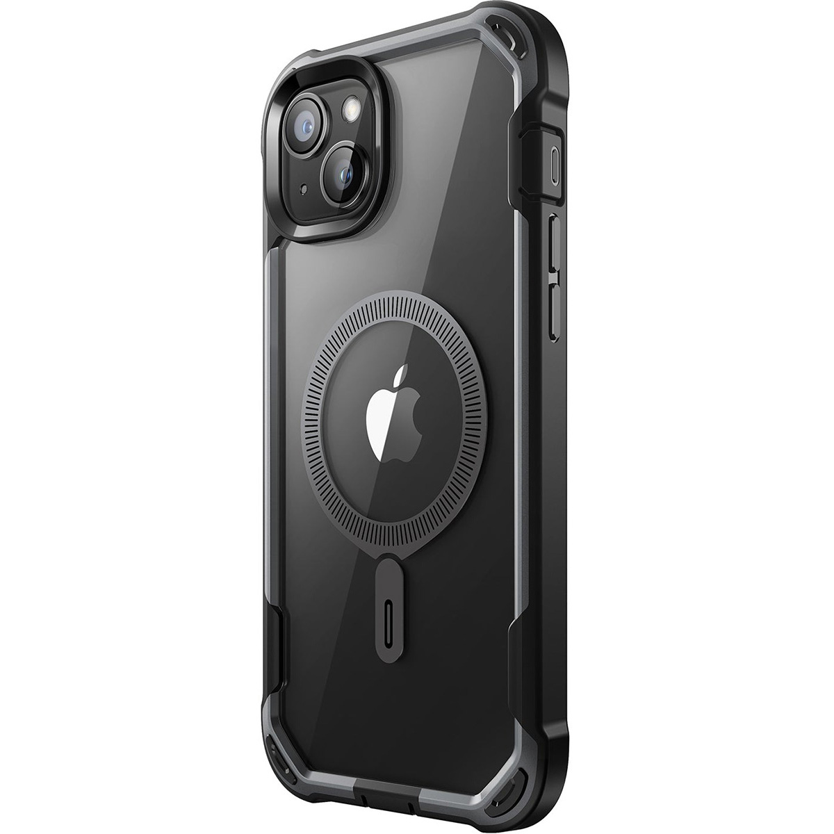 Hülle Supcase i-Blason Ares Mag mit MagSafe für iPhone 15, Schwarz