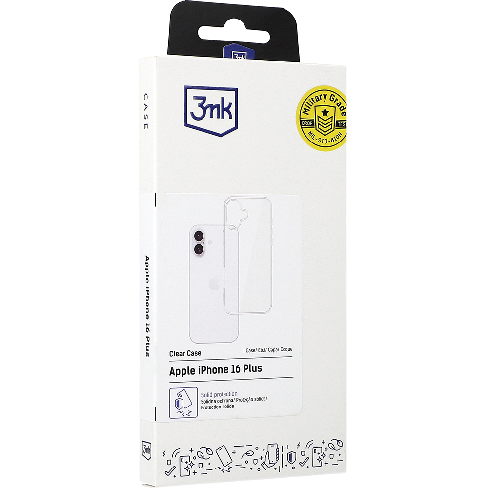 Etui 3mk Clear Case do Apple iPhone 16 Plus, przezroczyste