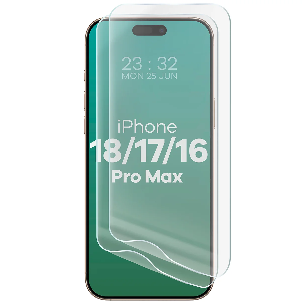Przejrzystość folii hydrożelowej Bizon Film Hydrogel Front Duo