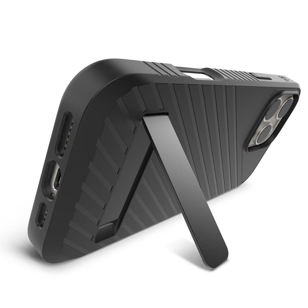 Etui Zagg Denali Snap Kickstand do Apple iPhone 16 Pro Max, czarne