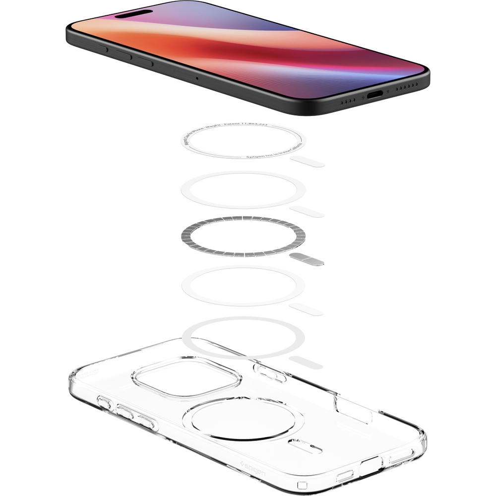 Etui Spigen Liquid Crystal Mag MagSafe do Apple iPhone 16 Pro Max, przezroczyste