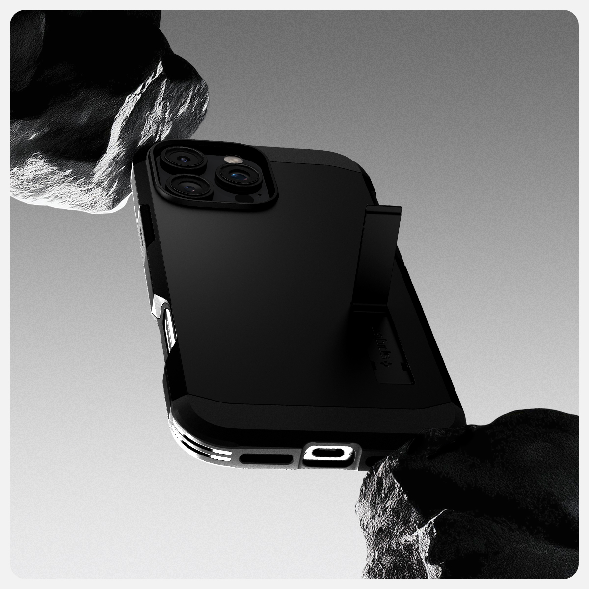 Etui Spigen Tough Armor Mag MagSafe do Apple iPhone 16 Pro Max, czarne