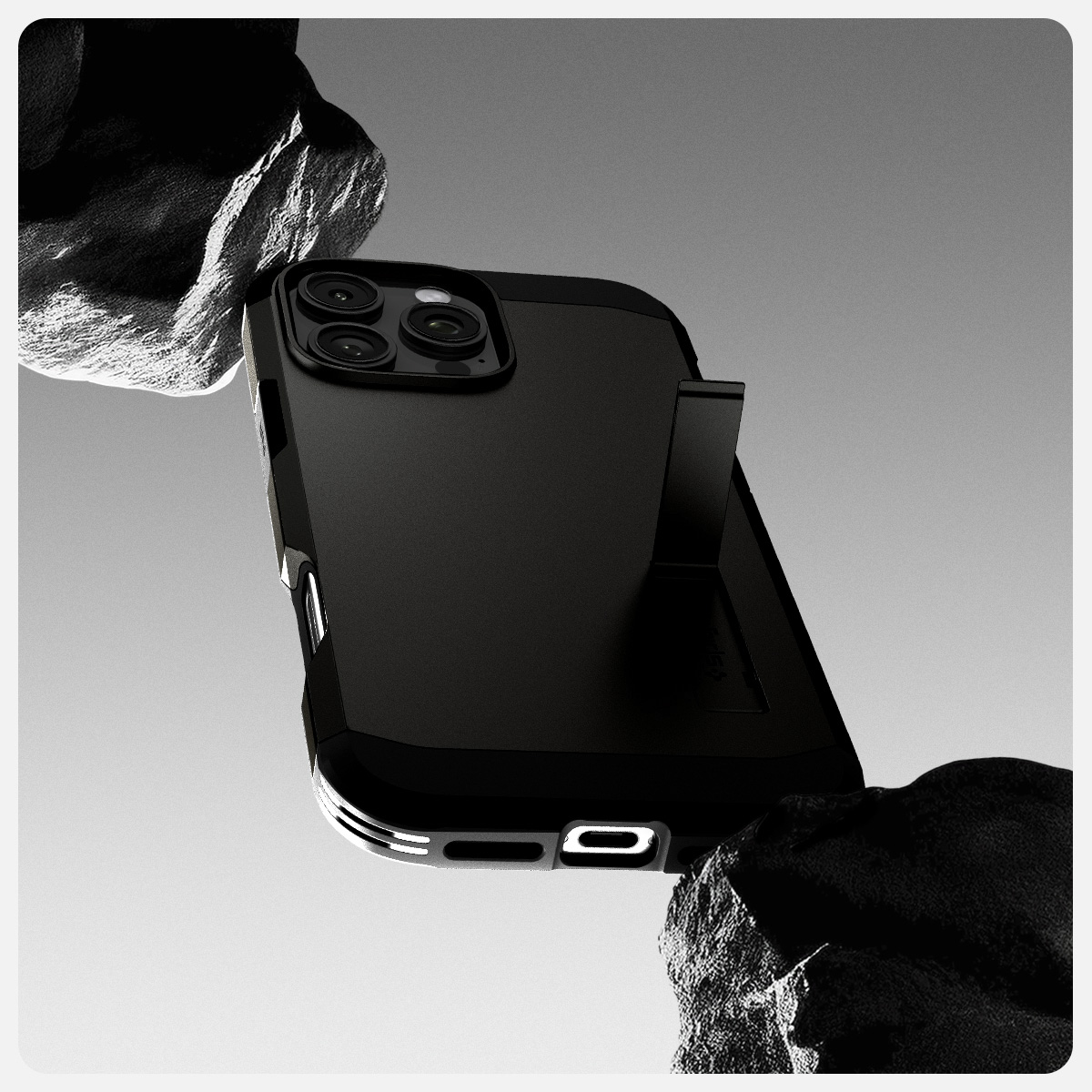 Etui Spigen Tough Armor Mag MagSafe do Apple iPhone 16 Pro Max, stalowe