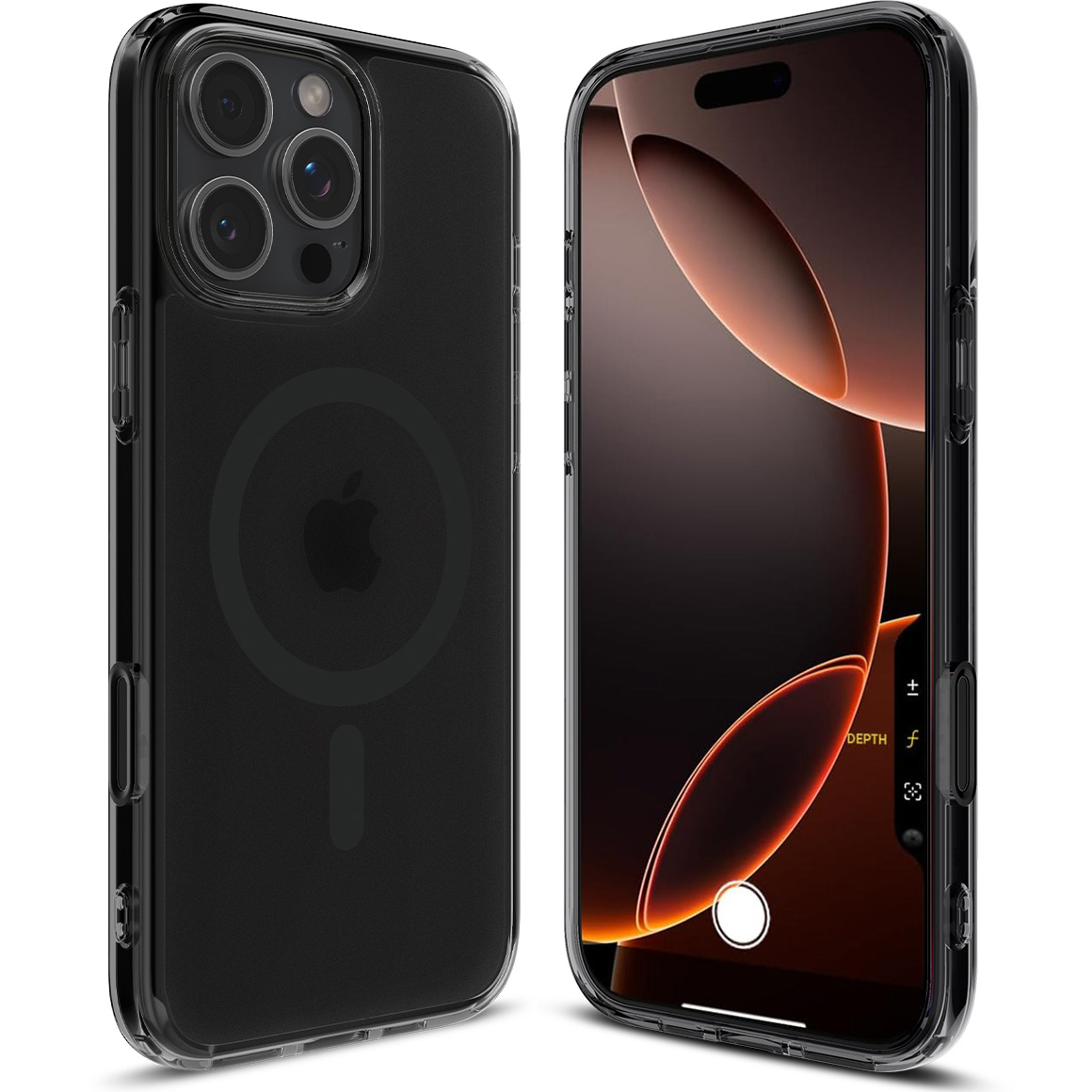 Etui Spigen Ultra Hybrid T Mag z MagSafe do Apple iPhone 16 Pro Max, półprzezroczysto-czarne