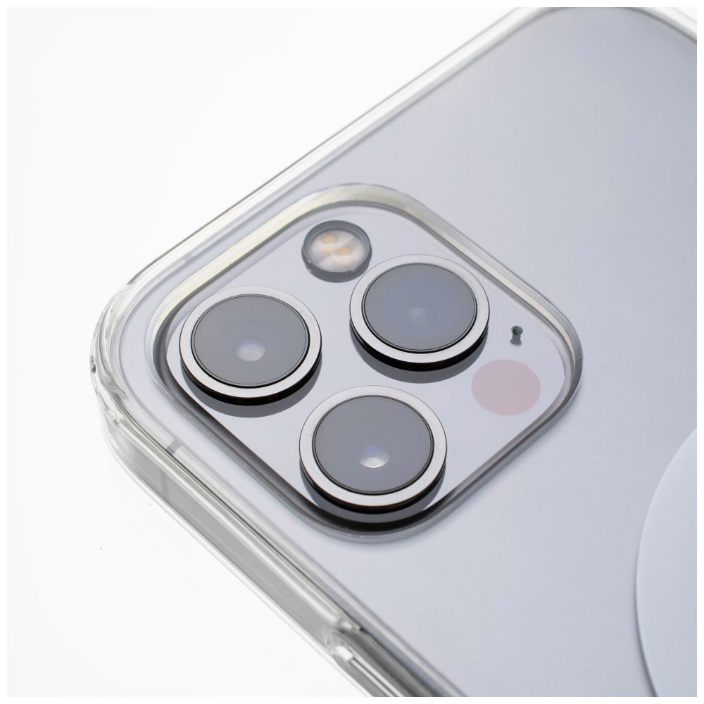 Oryginalne etui od marki Fixed MagPure MagSafe do Apple iPhone 16 Pro, przezroczysto-białe
