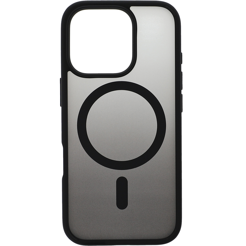 Etui Puro Gradient Mag do MagSafe do Apple iPhone 16 Pro, czarne