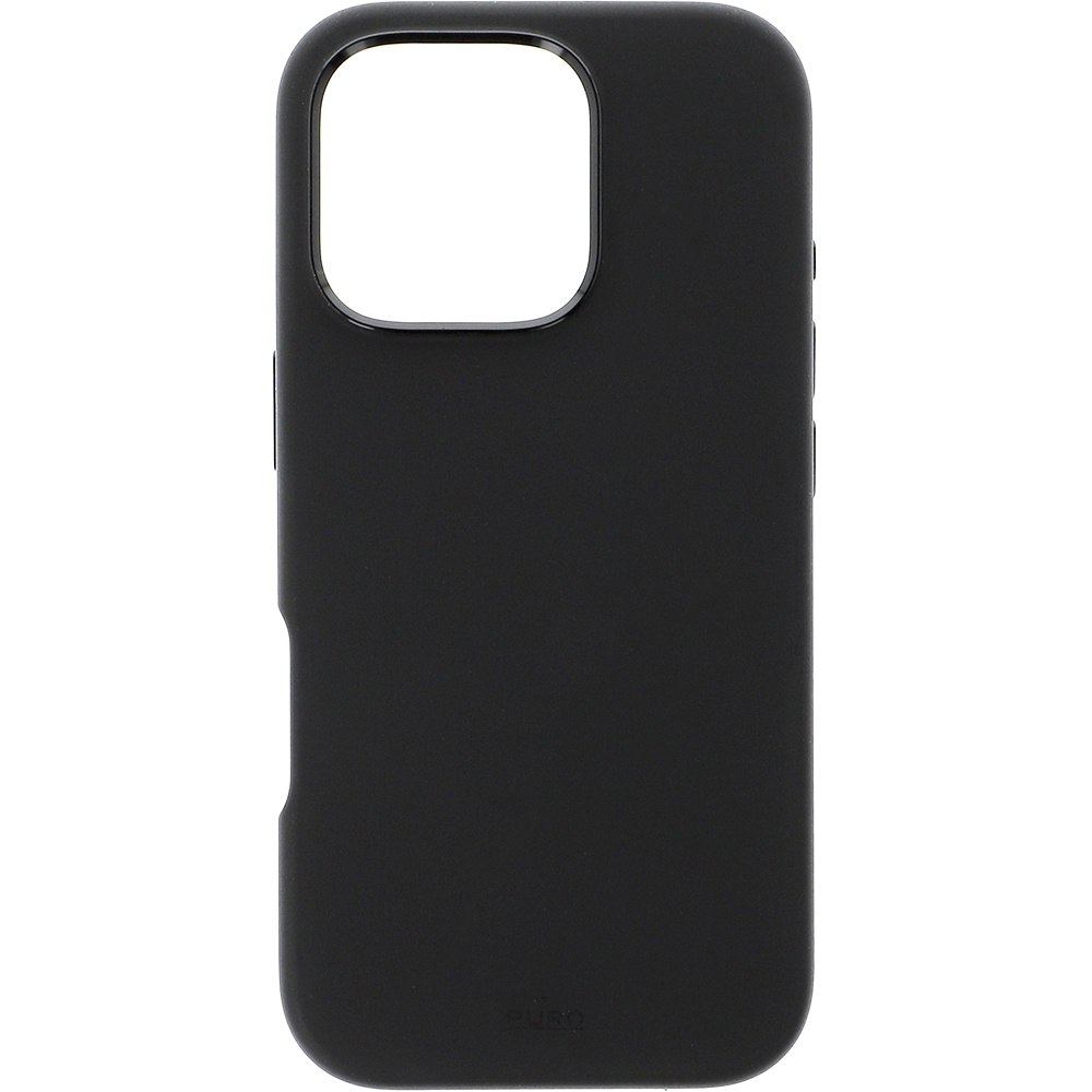Etui Puro Icon Mag Pro do MagSafe do Apple iPhone 16 Pro, czarne. 